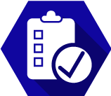 Validated laboratory management software icon